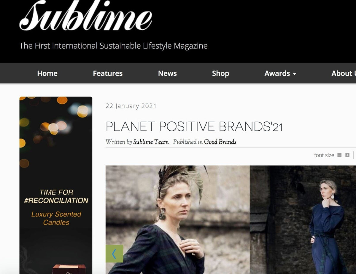 Sublimes PLANET POSITIVE BRANDS'21