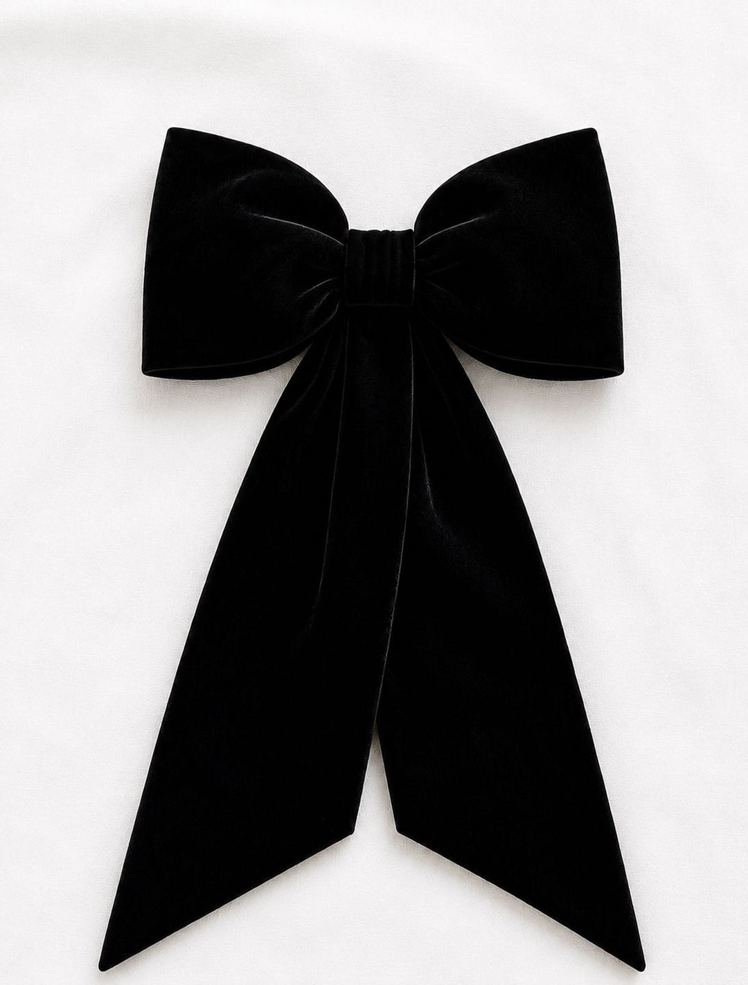 Black Velvet Detachable Bow Belt Hannah Sophia England 