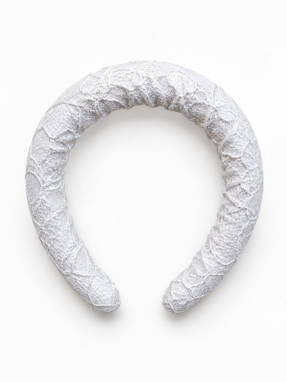 Elegant Ivory Lace Headband Dress Hannah Sophia England 
