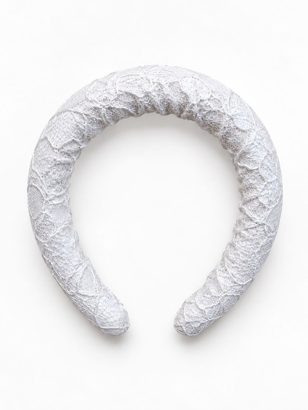 Elegant Ivory Lace Headband Dress Hannah Sophia England 