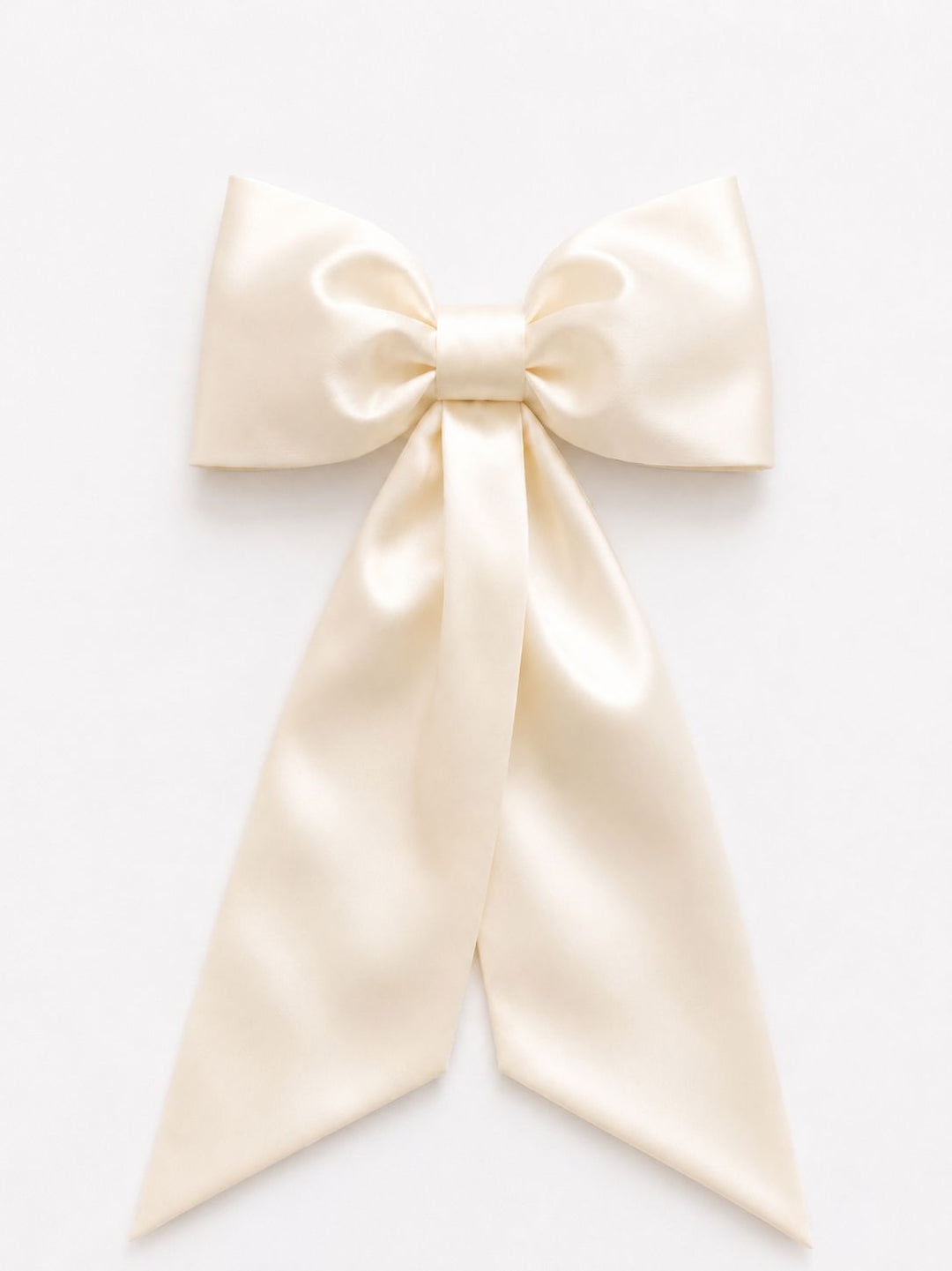 Ivory Satin Detachable Bow Belt Hannah Sophia England 