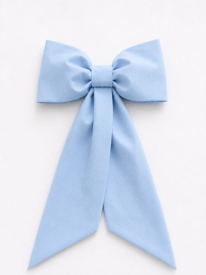 Powder Baby Blue Detachable Bow Belt Hannah Sophia England 