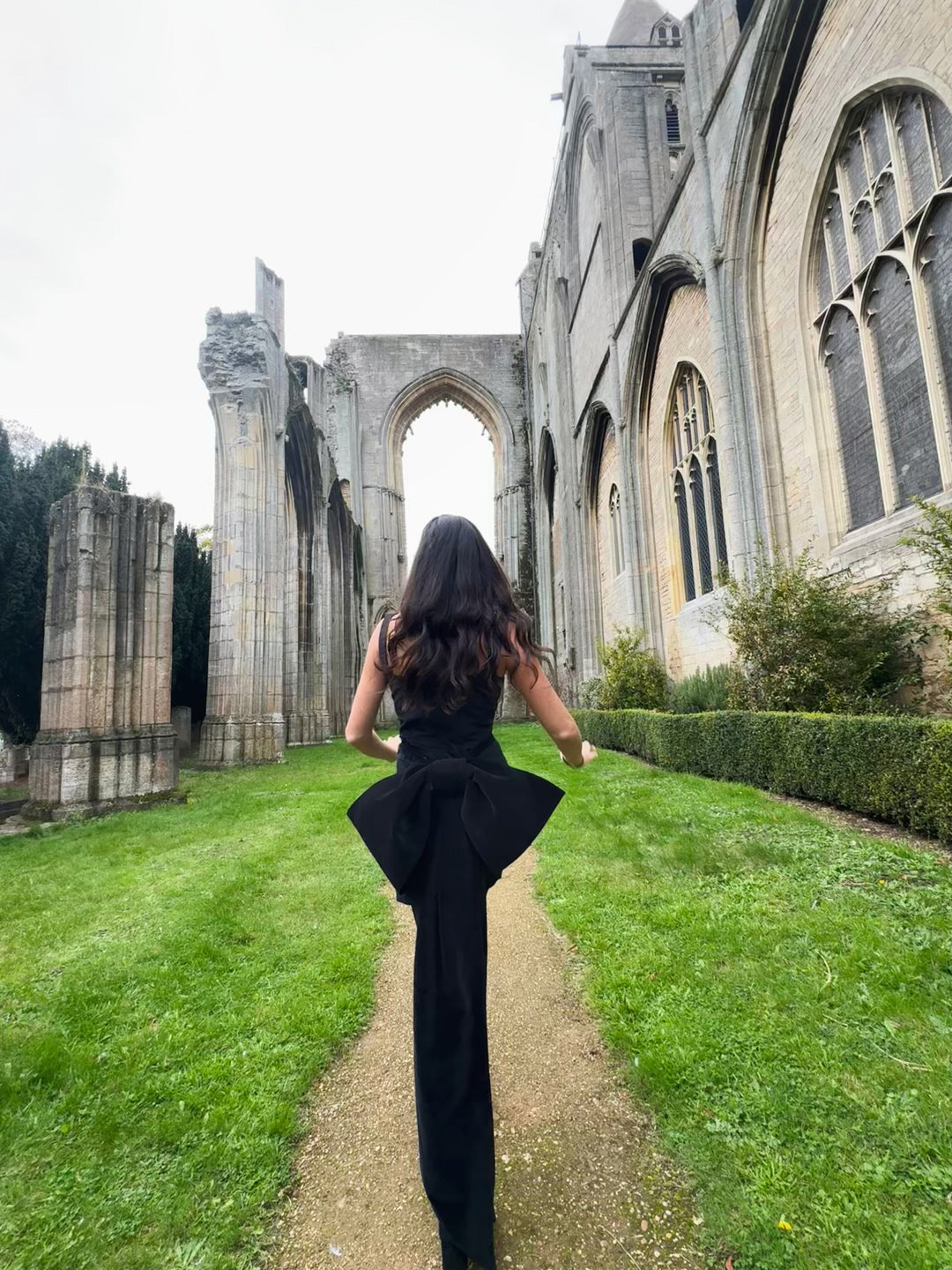 The little black bow dress Dress Hannah Sophia England 